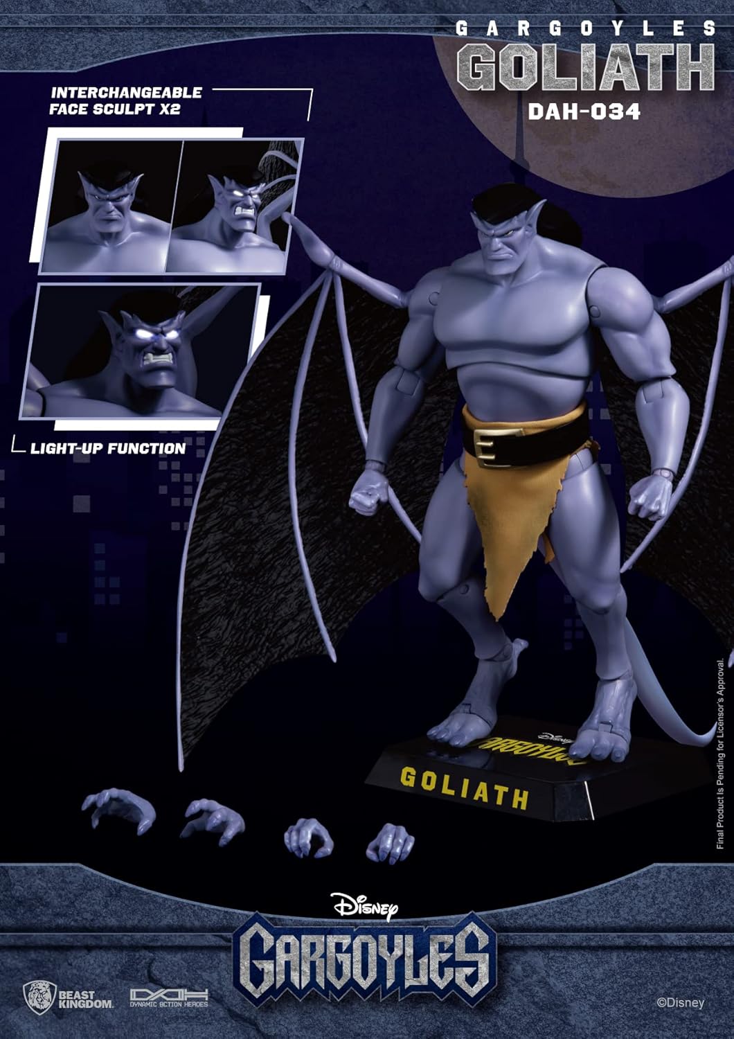 Beast Kingdom Gargoyles: Goliath DAH-034 Dynamic 8-ction Action Figure